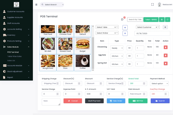 Restaurant Management Software